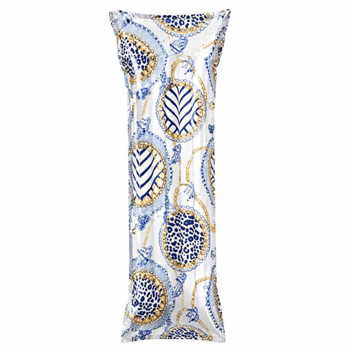 Picture of INFLATABLE MAT BLUE & WHITE 183CM